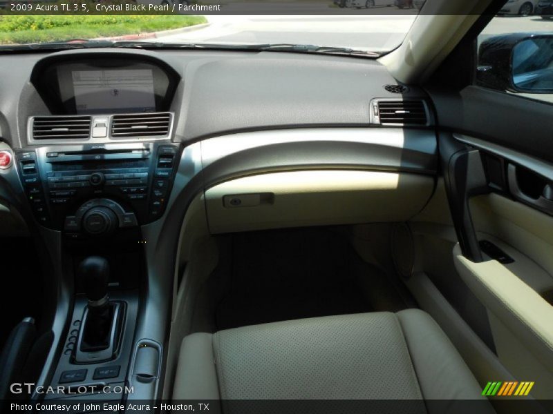 Crystal Black Pearl / Parchment 2009 Acura TL 3.5