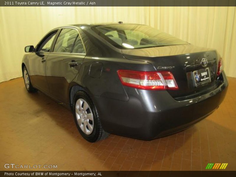 Magnetic Gray Metallic / Ash 2011 Toyota Camry LE