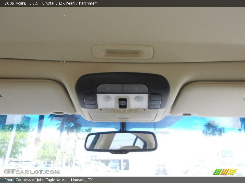 Crystal Black Pearl / Parchment 2009 Acura TL 3.5