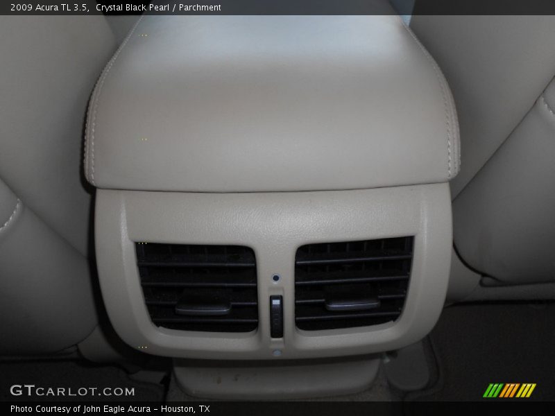 Crystal Black Pearl / Parchment 2009 Acura TL 3.5