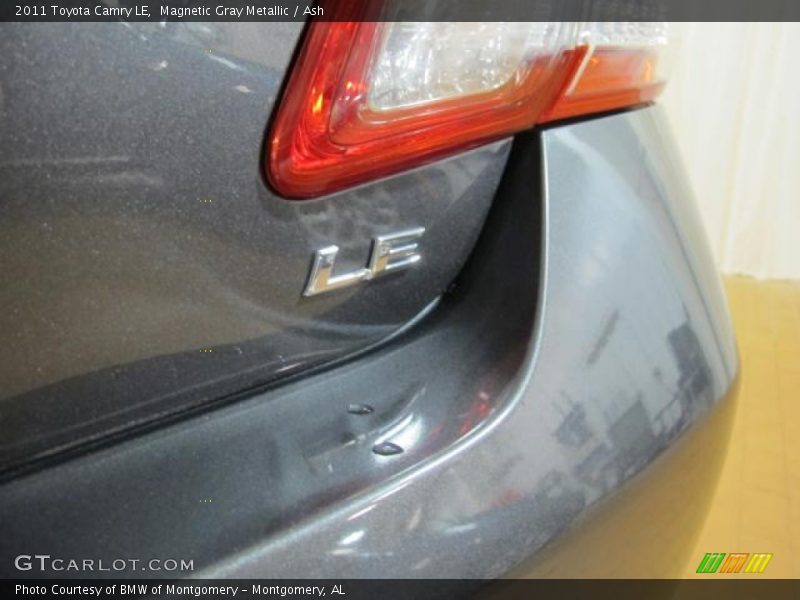 Magnetic Gray Metallic / Ash 2011 Toyota Camry LE