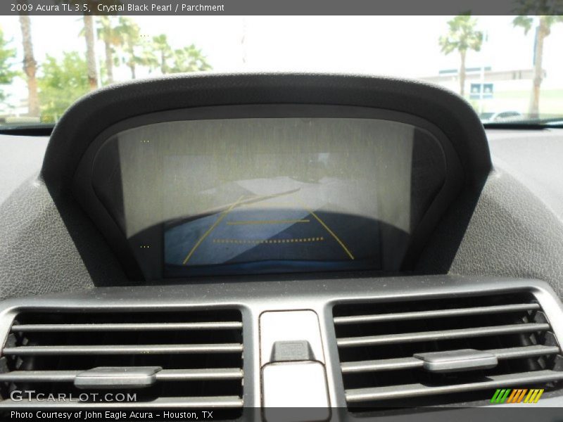 Crystal Black Pearl / Parchment 2009 Acura TL 3.5
