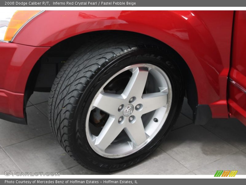 Inferno Red Crystal Pearl / Pastel Pebble Beige 2008 Dodge Caliber R/T