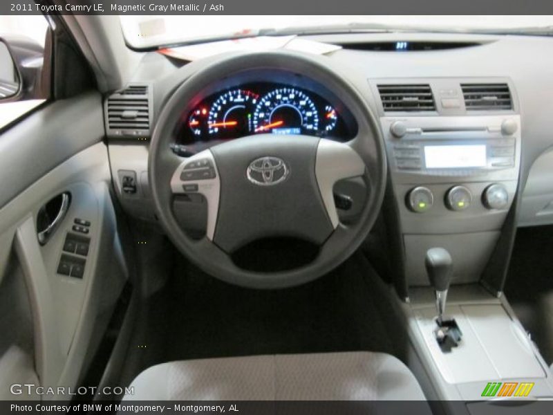 Magnetic Gray Metallic / Ash 2011 Toyota Camry LE