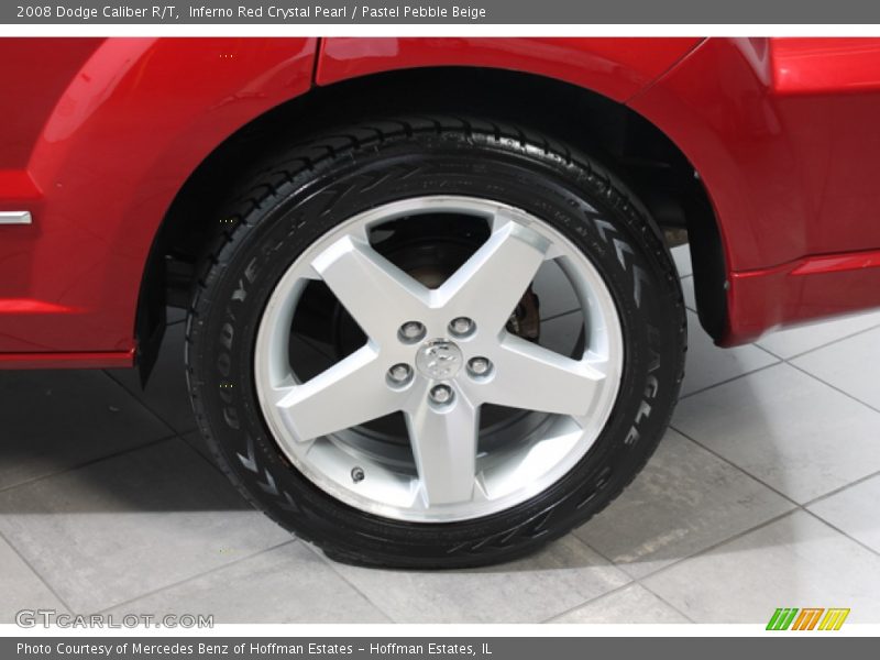 Inferno Red Crystal Pearl / Pastel Pebble Beige 2008 Dodge Caliber R/T