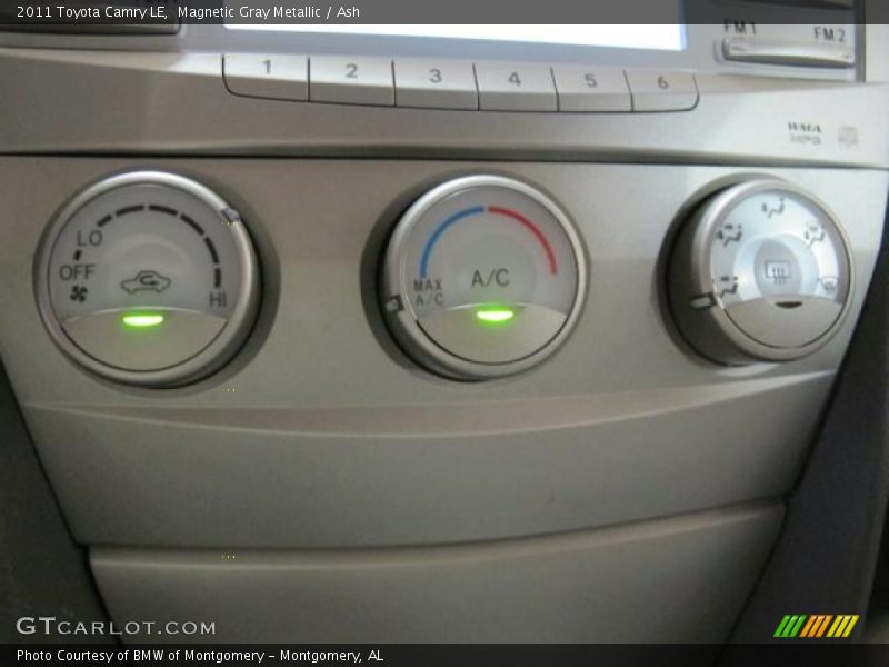 Magnetic Gray Metallic / Ash 2011 Toyota Camry LE