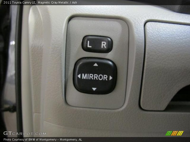 Magnetic Gray Metallic / Ash 2011 Toyota Camry LE