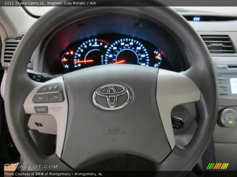 Magnetic Gray Metallic / Ash 2011 Toyota Camry LE