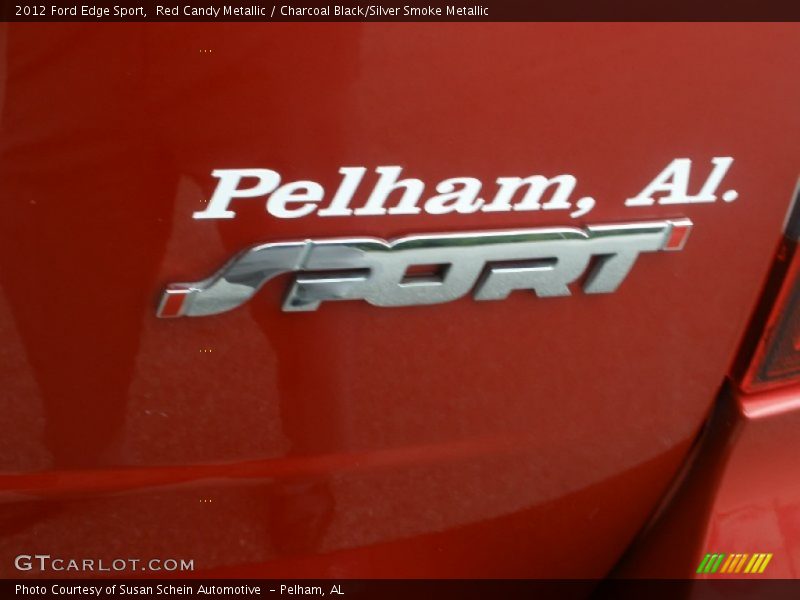 Red Candy Metallic / Charcoal Black/Silver Smoke Metallic 2012 Ford Edge Sport