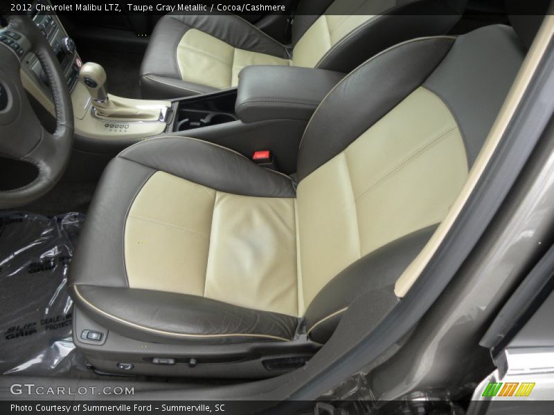 Taupe Gray Metallic / Cocoa/Cashmere 2012 Chevrolet Malibu LTZ