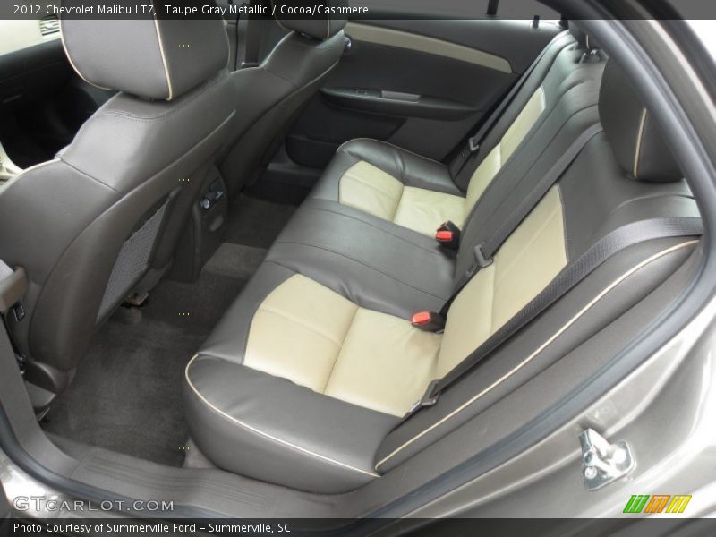 Taupe Gray Metallic / Cocoa/Cashmere 2012 Chevrolet Malibu LTZ