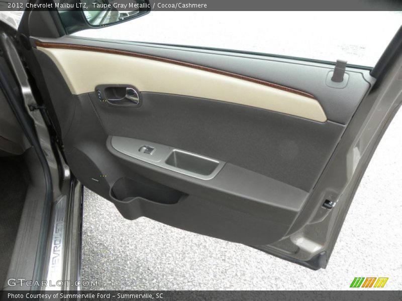 Taupe Gray Metallic / Cocoa/Cashmere 2012 Chevrolet Malibu LTZ