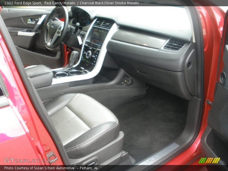 Red Candy Metallic / Charcoal Black/Silver Smoke Metallic 2012 Ford Edge Sport
