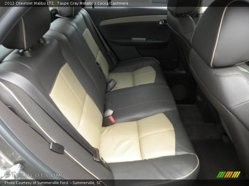 Taupe Gray Metallic / Cocoa/Cashmere 2012 Chevrolet Malibu LTZ