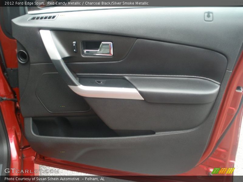 Red Candy Metallic / Charcoal Black/Silver Smoke Metallic 2012 Ford Edge Sport