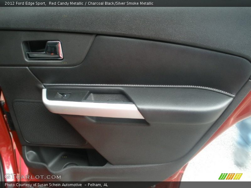 Red Candy Metallic / Charcoal Black/Silver Smoke Metallic 2012 Ford Edge Sport