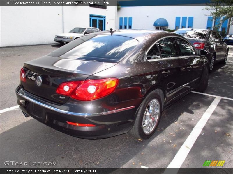 Mocha Anthracite Metallic / Black 2010 Volkswagen CC Sport