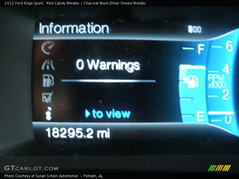 Red Candy Metallic / Charcoal Black/Silver Smoke Metallic 2012 Ford Edge Sport