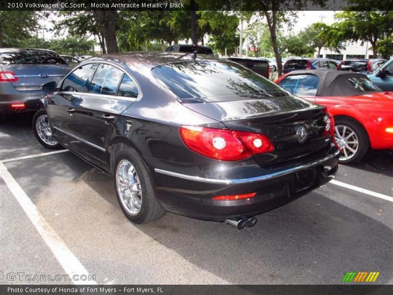 Mocha Anthracite Metallic / Black 2010 Volkswagen CC Sport