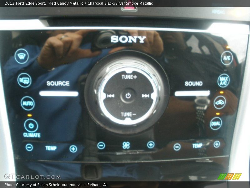 Red Candy Metallic / Charcoal Black/Silver Smoke Metallic 2012 Ford Edge Sport