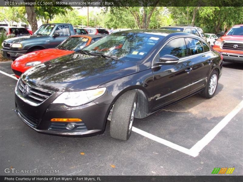 Mocha Anthracite Metallic / Black 2010 Volkswagen CC Sport