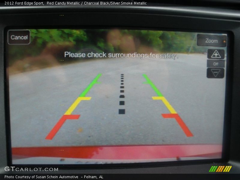 Red Candy Metallic / Charcoal Black/Silver Smoke Metallic 2012 Ford Edge Sport