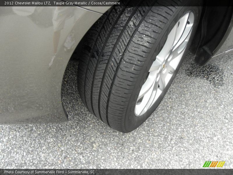 Taupe Gray Metallic / Cocoa/Cashmere 2012 Chevrolet Malibu LTZ
