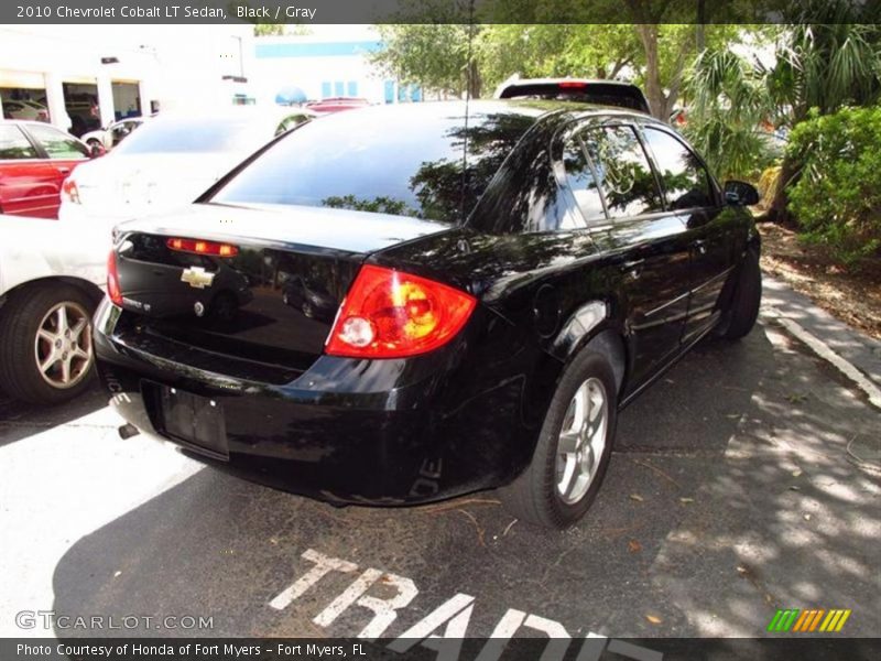 Black / Gray 2010 Chevrolet Cobalt LT Sedan