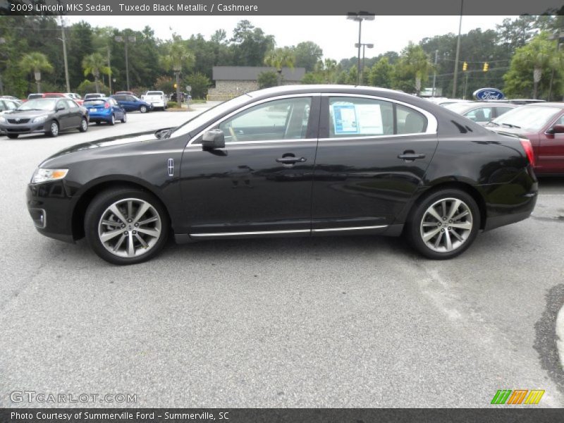 Tuxedo Black Metallic / Cashmere 2009 Lincoln MKS Sedan