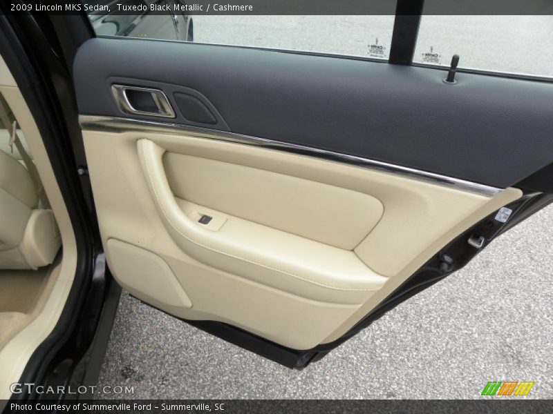 Tuxedo Black Metallic / Cashmere 2009 Lincoln MKS Sedan