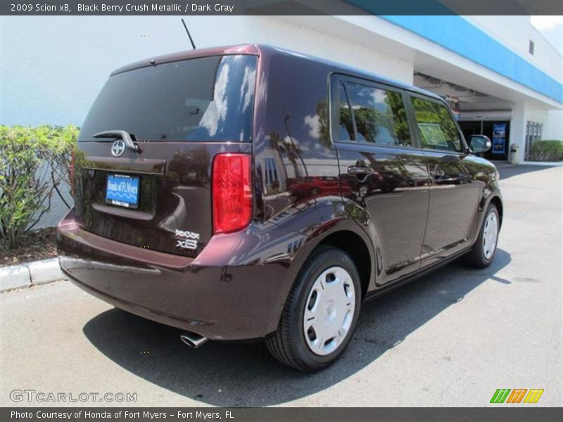 Black Berry Crush Metallic / Dark Gray 2009 Scion xB