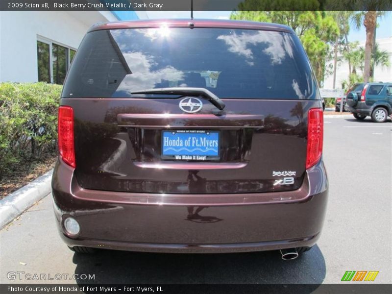 Black Berry Crush Metallic / Dark Gray 2009 Scion xB