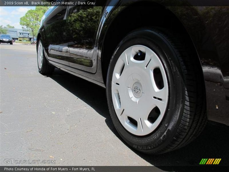 Black Berry Crush Metallic / Dark Gray 2009 Scion xB