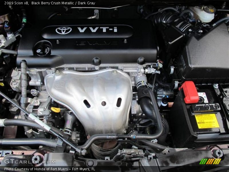 Black Berry Crush Metallic / Dark Gray 2009 Scion xB