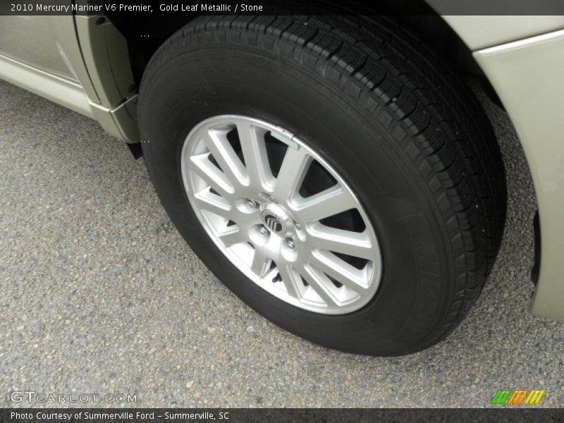 Gold Leaf Metallic / Stone 2010 Mercury Mariner V6 Premier