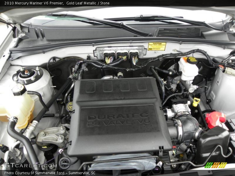 Gold Leaf Metallic / Stone 2010 Mercury Mariner V6 Premier