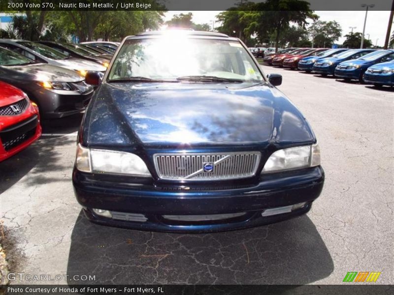 Nautic Blue Metallic / Light Beige 2000 Volvo S70