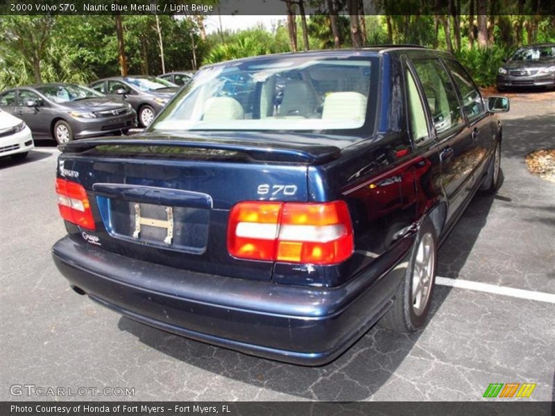 Nautic Blue Metallic / Light Beige 2000 Volvo S70