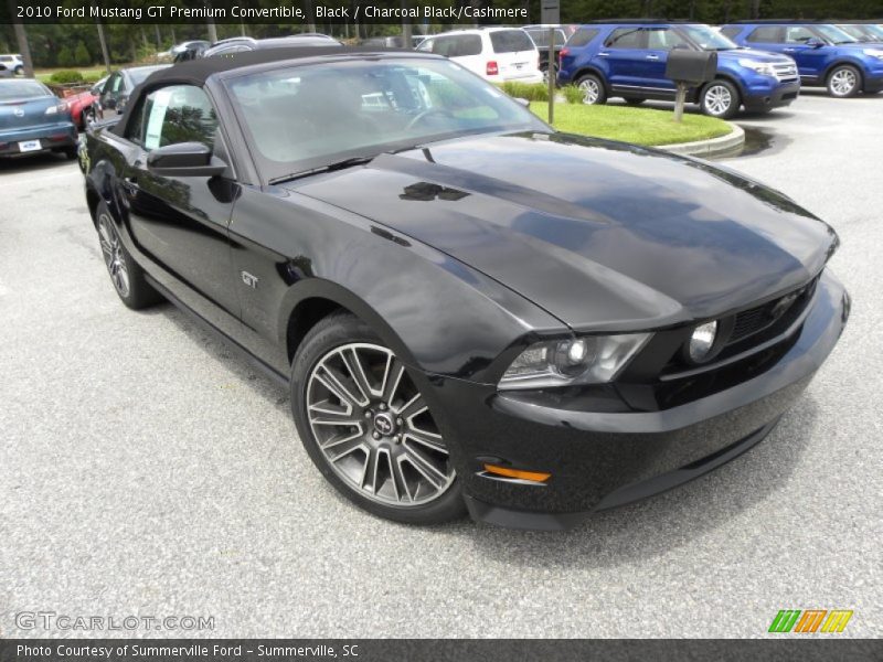 Front 3/4 View of 2010 Mustang GT Premium Convertible