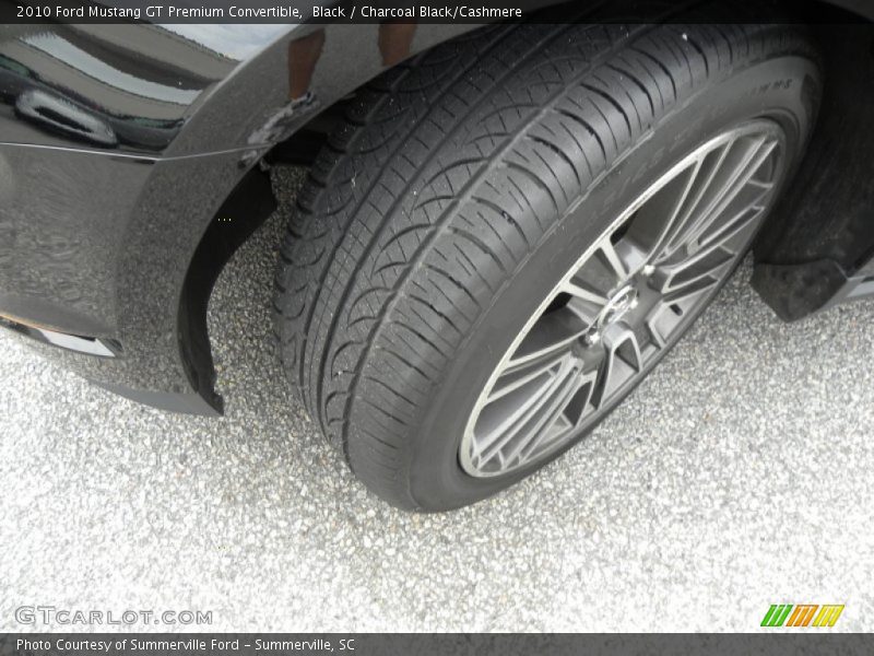 Black / Charcoal Black/Cashmere 2010 Ford Mustang GT Premium Convertible