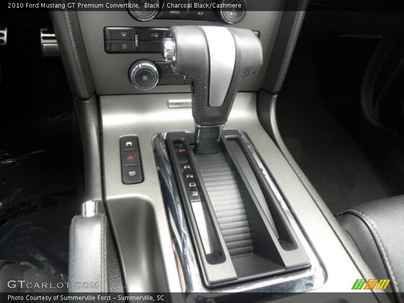  2010 Mustang GT Premium Convertible 5 Speed Automatic Shifter