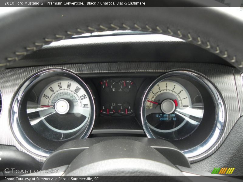  2010 Mustang GT Premium Convertible GT Premium Convertible Gauges