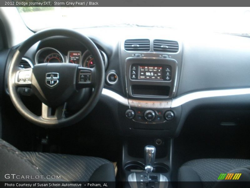 Storm Grey Pearl / Black 2012 Dodge Journey SXT