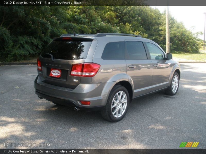 Storm Grey Pearl / Black 2012 Dodge Journey SXT