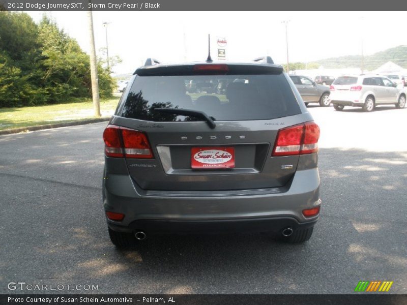 Storm Grey Pearl / Black 2012 Dodge Journey SXT