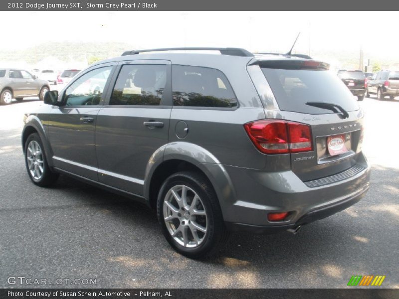 Storm Grey Pearl / Black 2012 Dodge Journey SXT