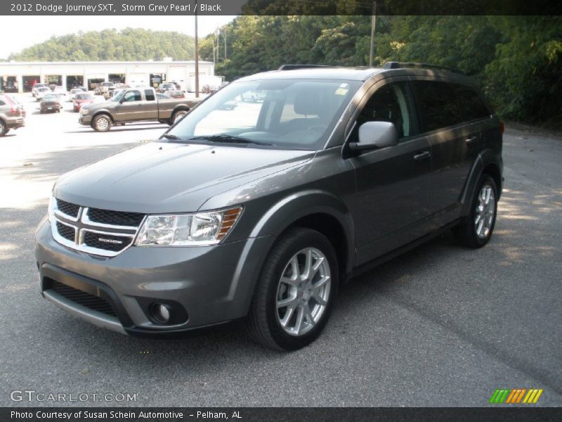 Storm Grey Pearl / Black 2012 Dodge Journey SXT