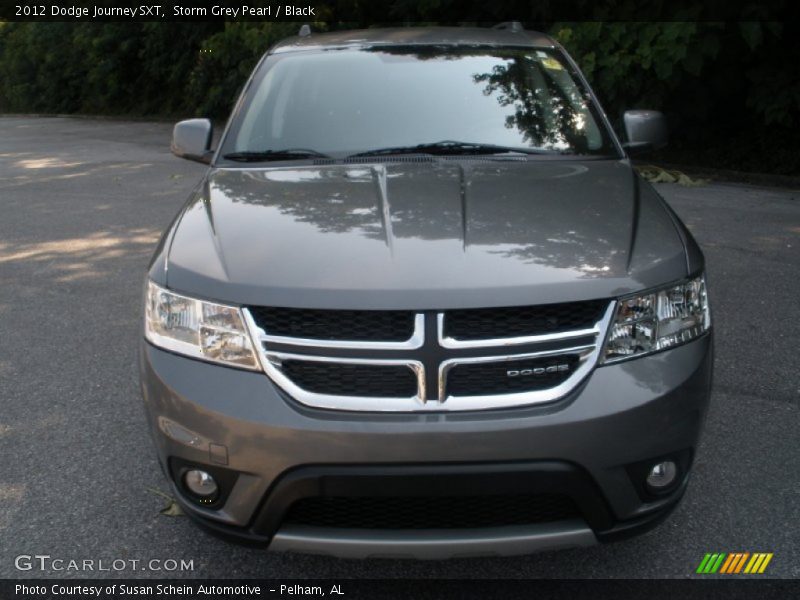 Storm Grey Pearl / Black 2012 Dodge Journey SXT