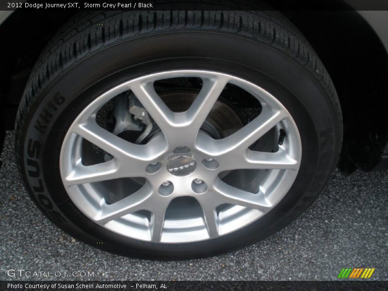 Storm Grey Pearl / Black 2012 Dodge Journey SXT