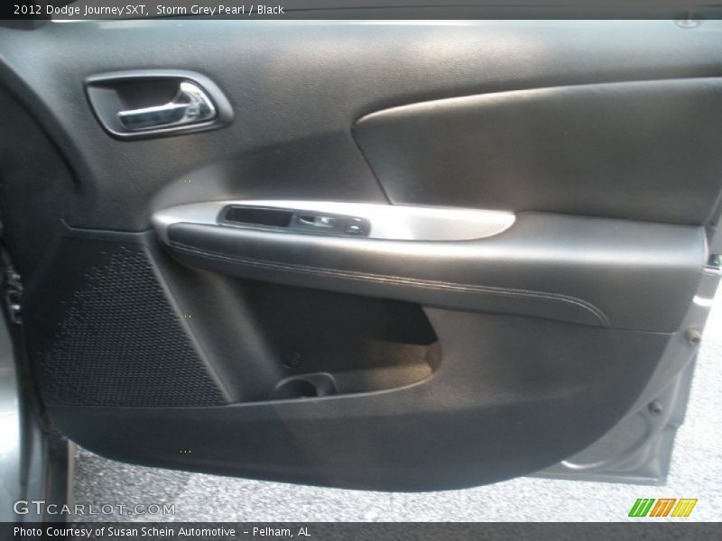 Storm Grey Pearl / Black 2012 Dodge Journey SXT